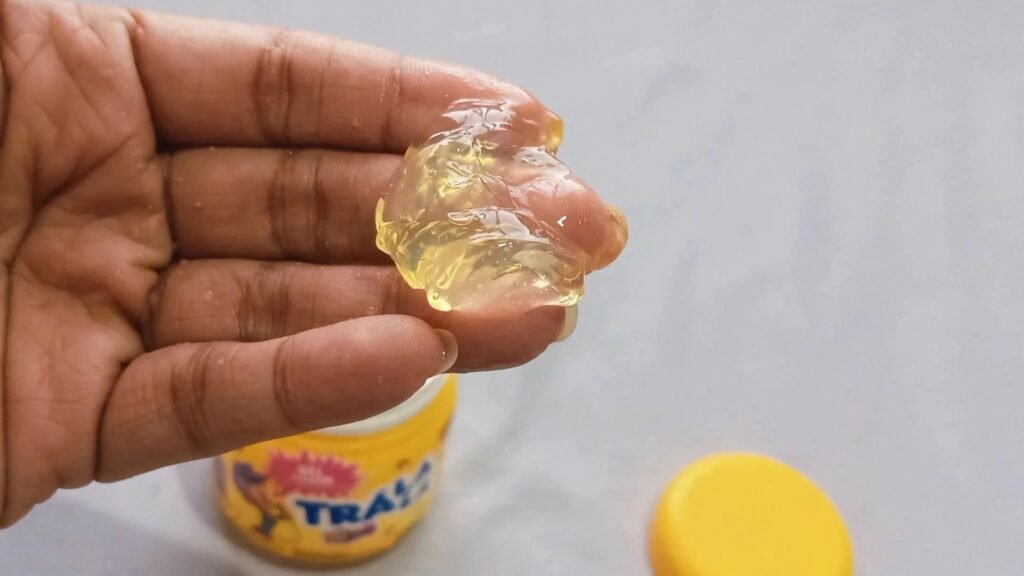 textura do Gel Trá Lá Lá é bom para cabelo cacheado